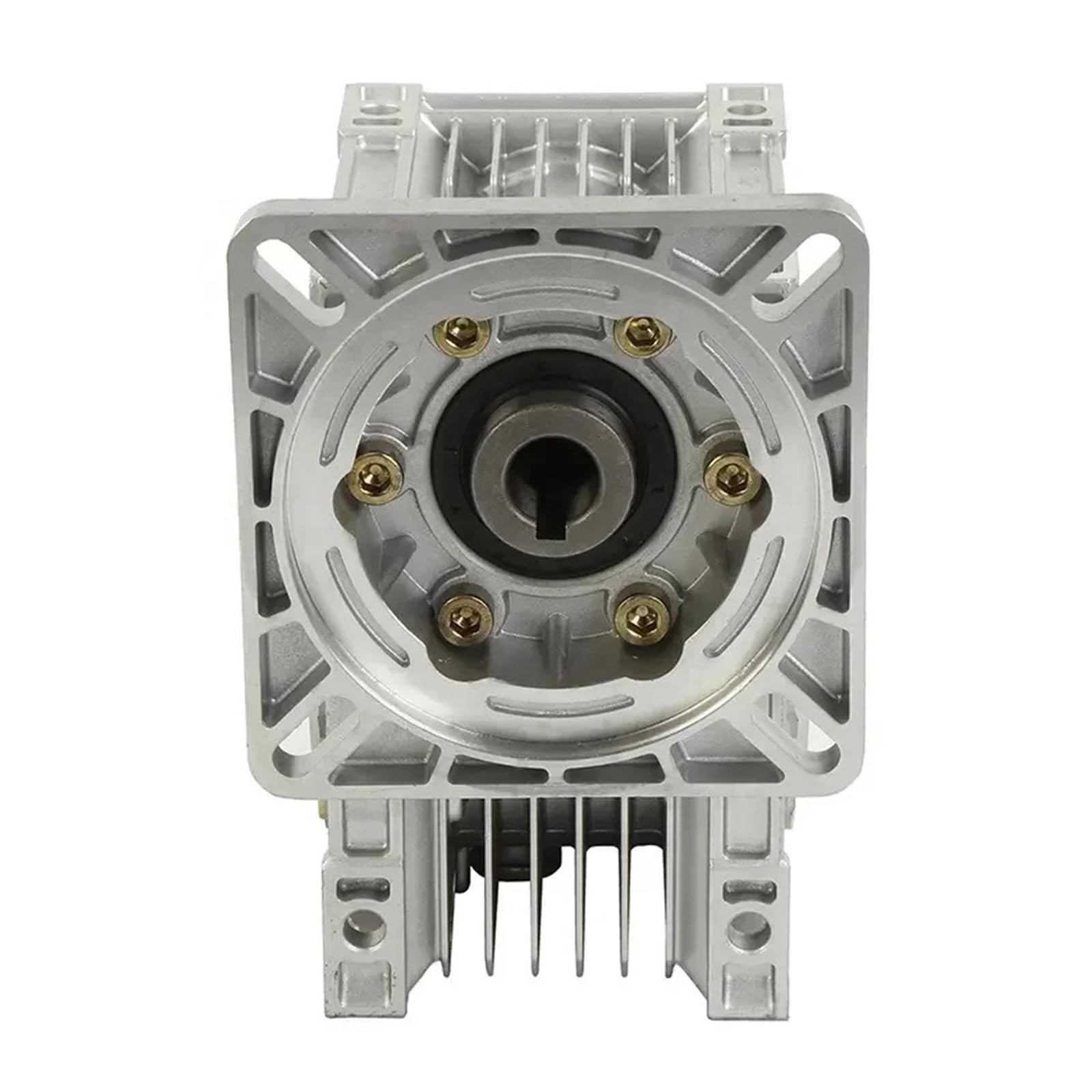 NMRV50 Schneckengetriebe, Übersetzungsverhältnis 5:1–100:1, 14/18/25 mm, Abtriebswelle, B5/B14-Flansch, 0,12–0,75 kW