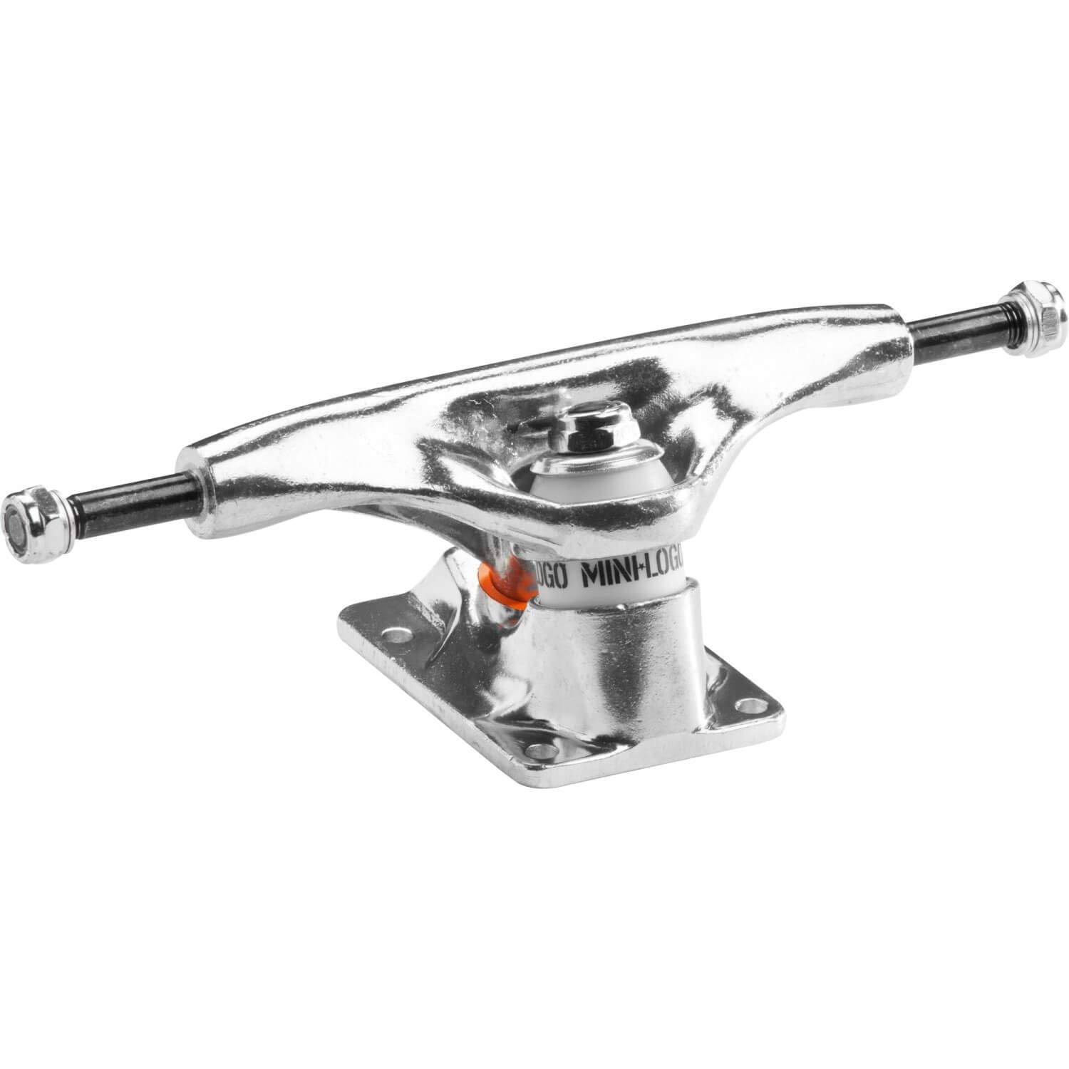 Mini Logo Raw Skateboard Trucks - 5.5 Hanger 8.38 Axle (Set of 2) by Mini-Logo