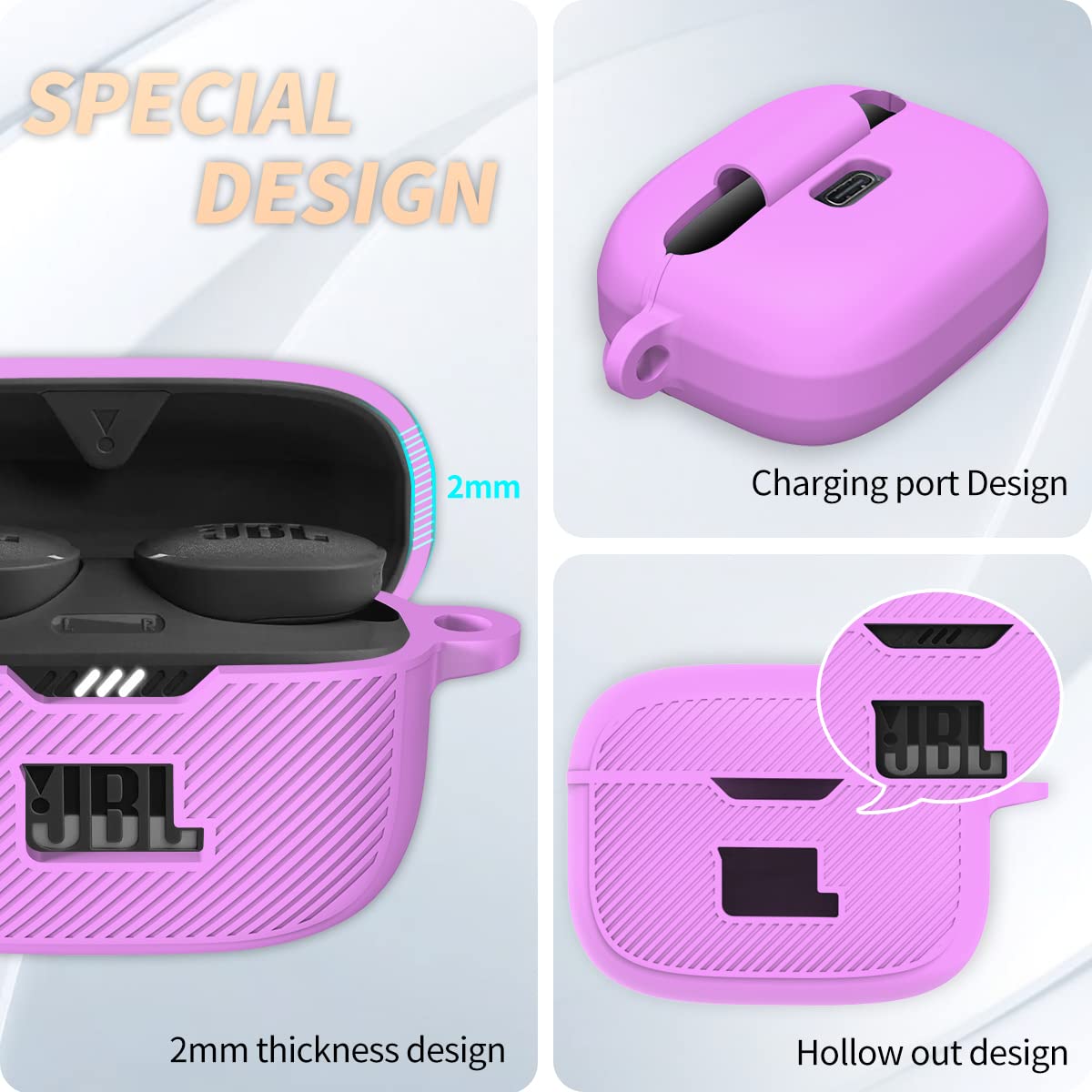 Amazon | YIPINJIA JBL Tune 130NC TWS用ケースカバー シリコン保護