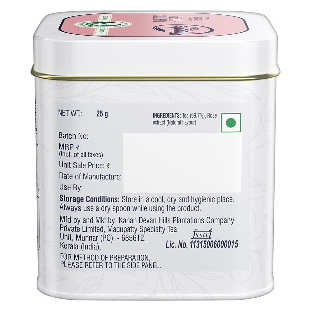 Ripple White Tea with Natural Rose Extracts 25 g - Image 4 thumbnail