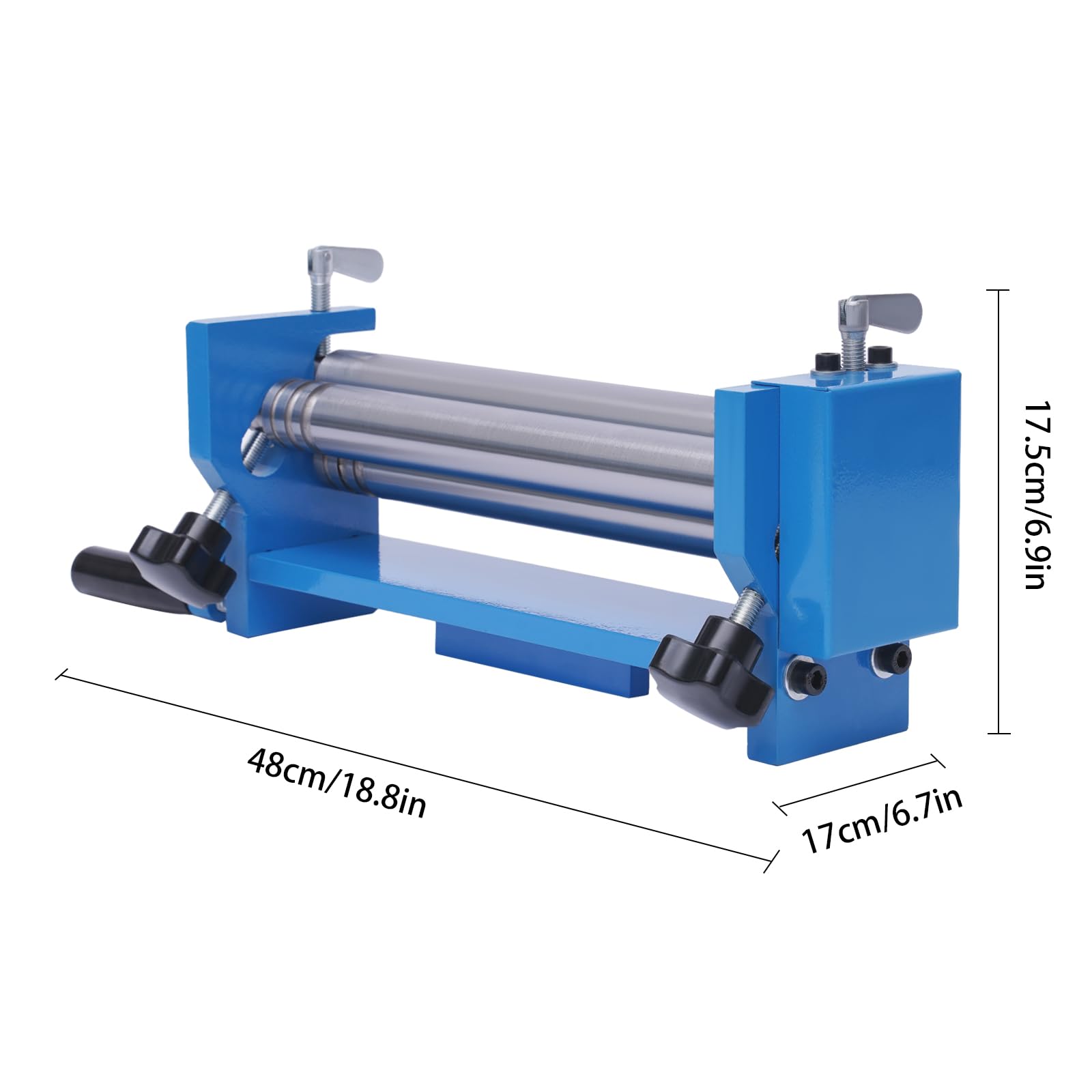 3-Walzen Rundbiegemaschine Walzenbiegegerät manuell Rohrbiegemaschine RundbiegegeräT Blech Biegen Sickenmaschine Sicken Blechbiegen Blechbiegemaschinen Rollenbiegemaschine