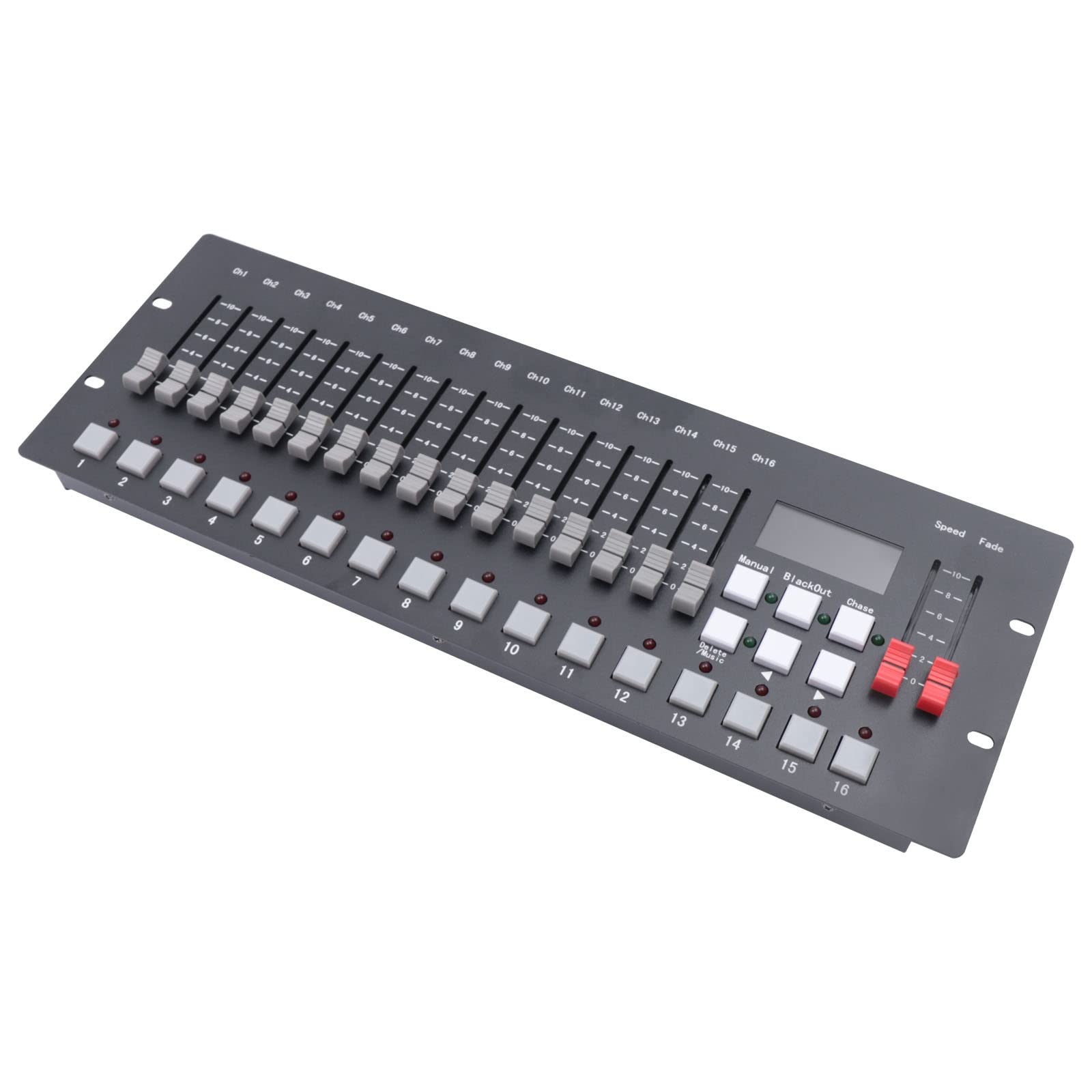 DMX Controller 256 per illuminazione palcoscenico, console luminosa per apparecchiature DJ, console DMX 256 CH mixer luce per luce effetto LED, controllo senza programmazione scena