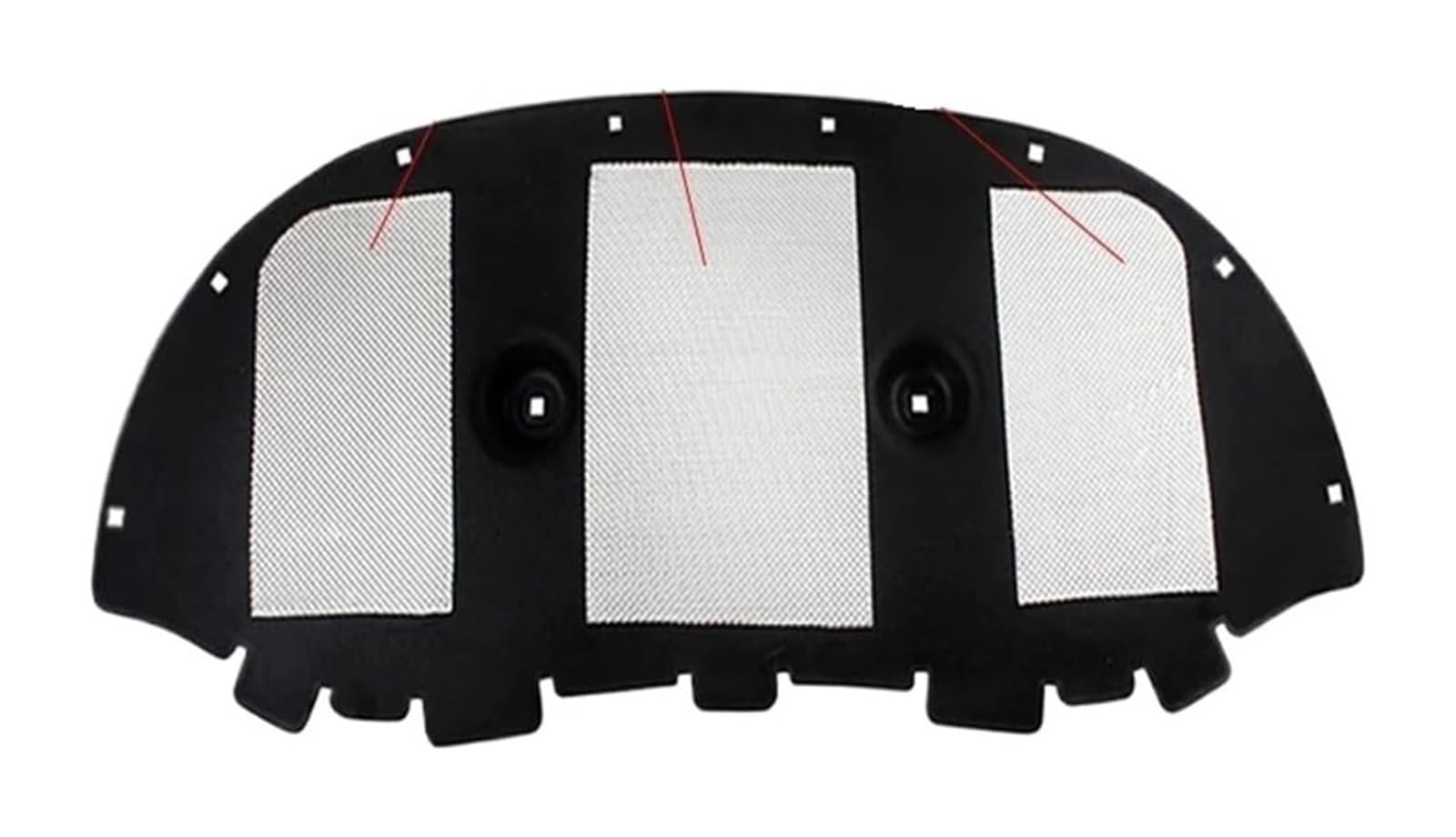 for Skoda for KODIAQ 2017-2021 Front Engine Hood Insulation Cotton Pad Soundproof Heat PET Car Sound Insulation Cotton(Type A)