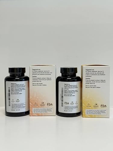Miniatura 3 de HERBAMAMA Ashwagandha and Turmeric Ginger Kit  Paquete de 1500 mg de cápsulas de raíz de Ashwagandha y tintura de jengibre de cúrcuma 2 onzas