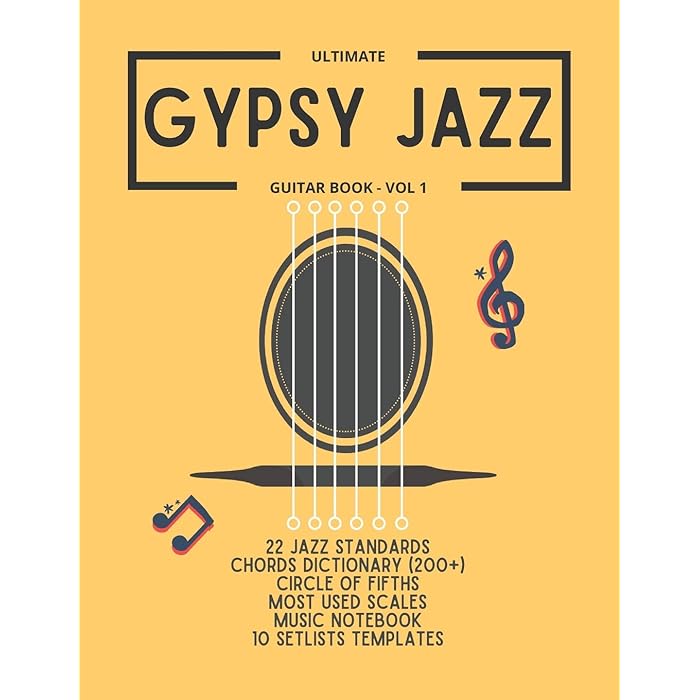 Buy Ultimate Gypsy Jazz Guitar Book Vol 1 22 Jazz Standards, Chords