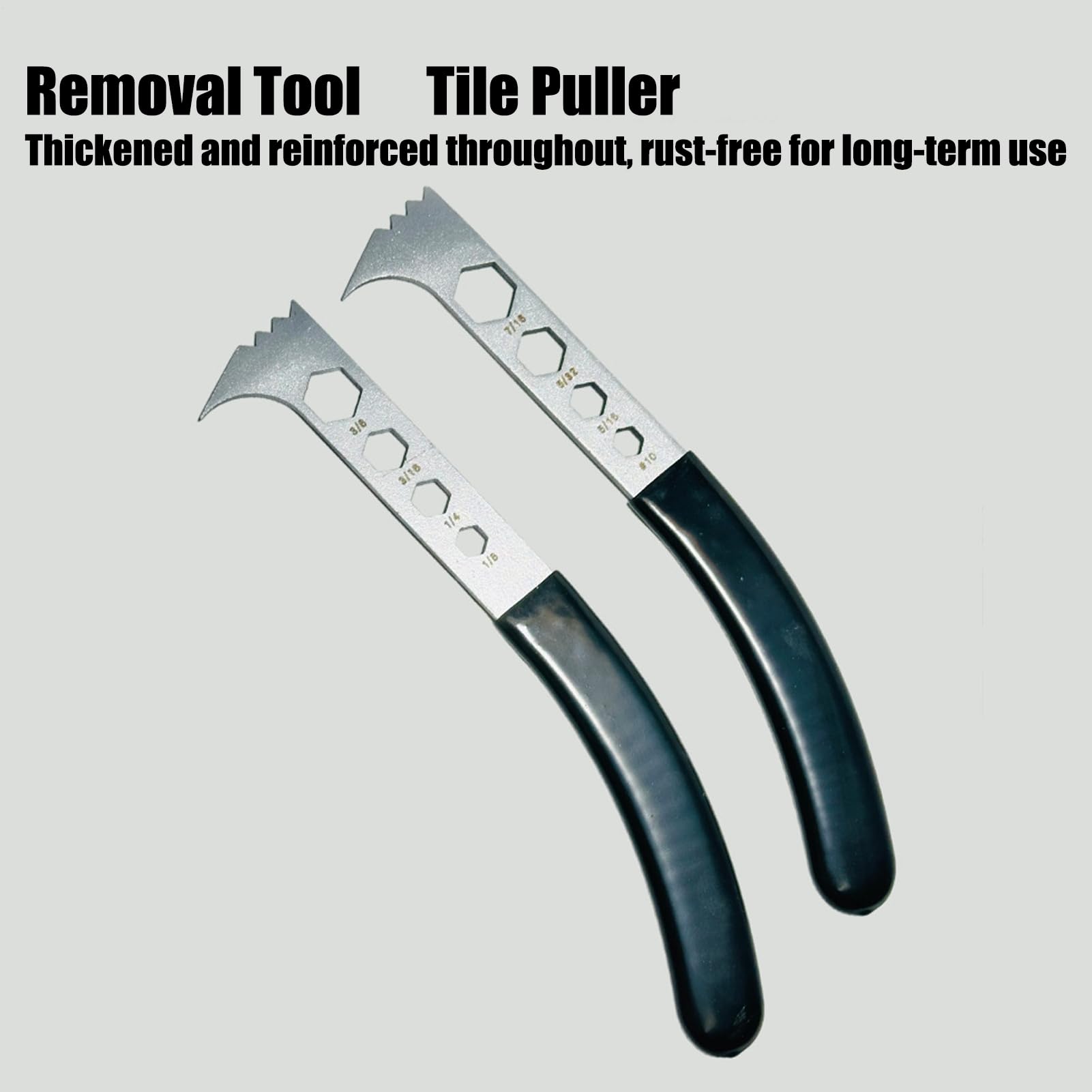 Attrezzo per pavimentazione – Robusto ed ergonomico, 2 pezzi professionale | Estrattore di da patio – per giardino, patio, prato, marciapiede, cortile, blocco di in pietra di
