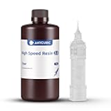 ANYCUBIC High Speed 3D Printer Resin 2.0, Print Up to 3X Faster, Special for Anycubic Photon Mono M5s/M7 Series, Particularly Apply for Large-Size 3D Printing Models, Low Odor (Clear, 1kg)