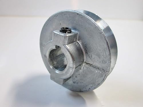 Miniatura 4 de Craftsman - Sierra de mesa para contratista de transmisión por correa, polea de 2 12 pulgadas con llaves para eje de 58 pulgadas o eje de polea