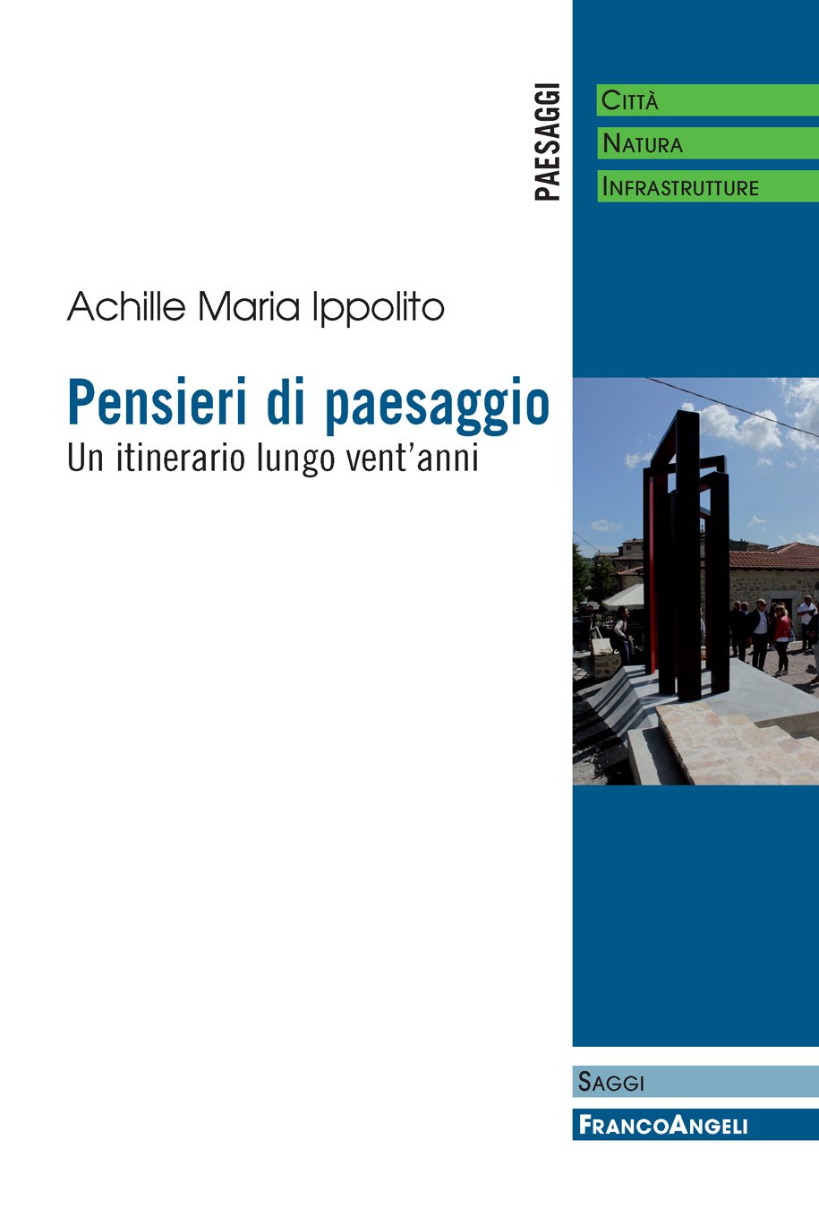 Pensieri di paesaggio livre italien sur vingt ans d'itinéraire paysager