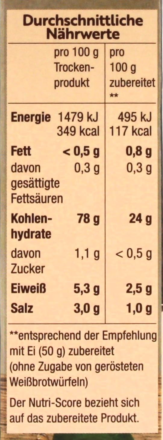 Echt vom Feld Kartoffel-Kloßteig aus gekochten Kartoffeln, 12er Pack (12 x 250g)