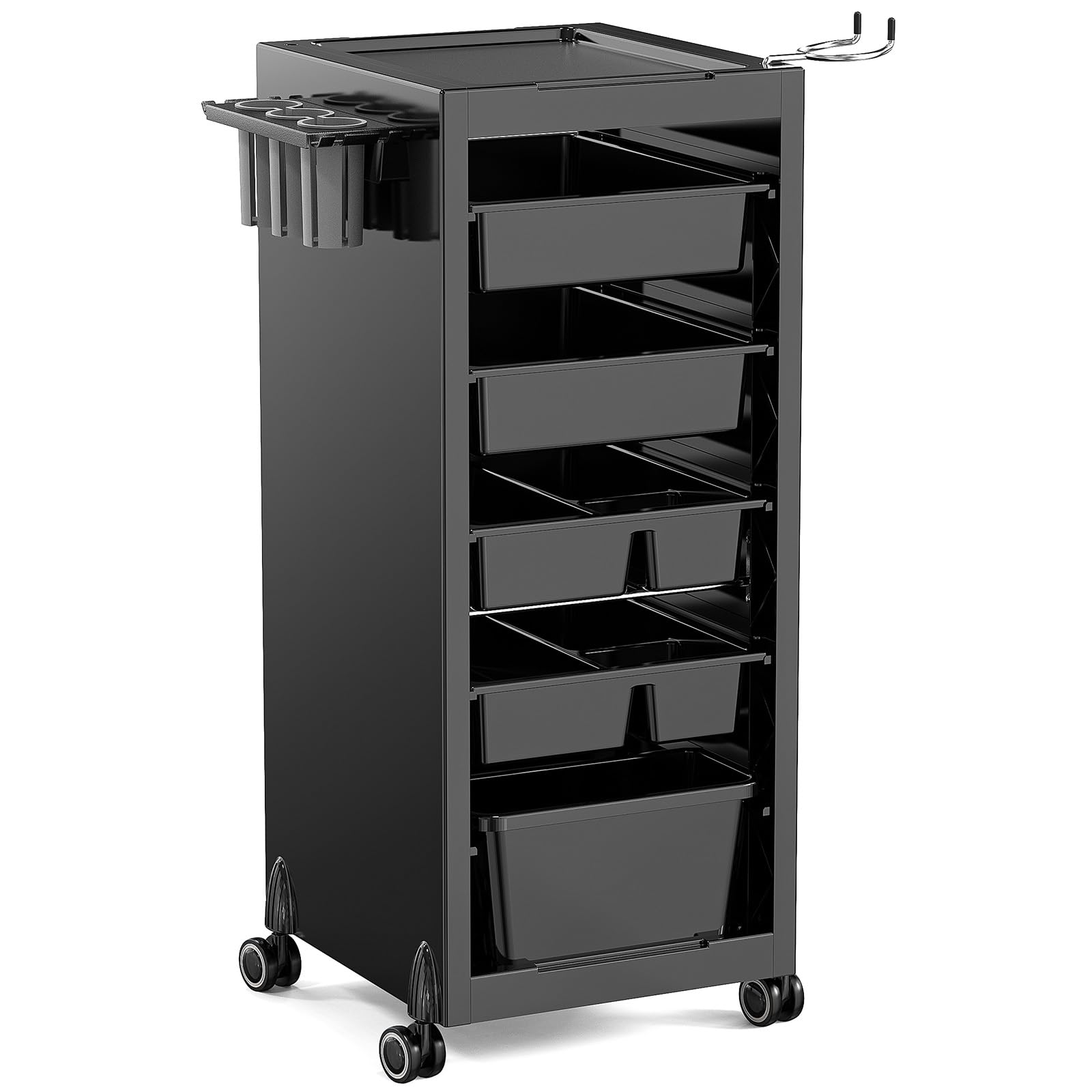Salon Trolley Cart With Drawers And Baskets Rolling