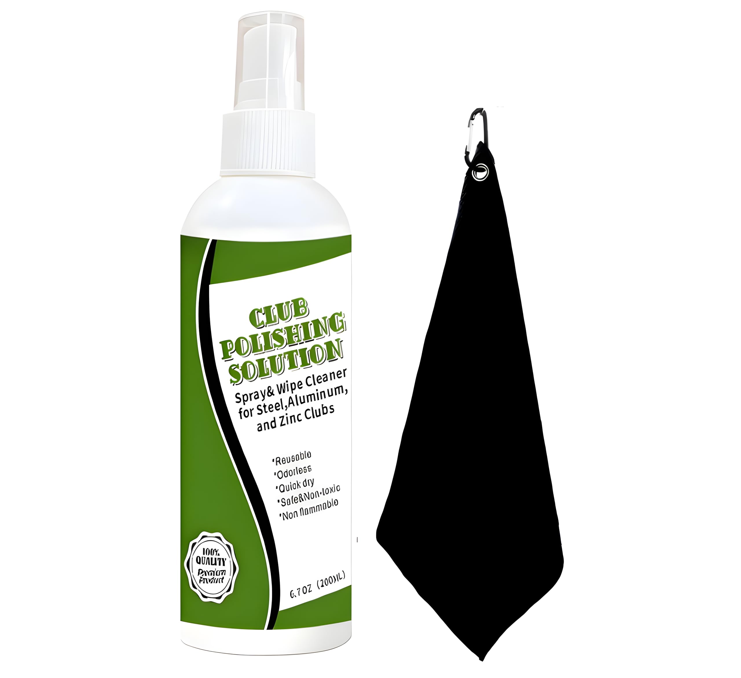 Effacer les rayures des clubs avec le set de polissage de golf Stripe - 8