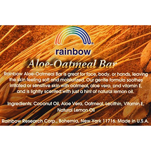 2 Pack Of Rainbow Research Bar Soap Aloe Oatmeal - 4 Oz #TOP1