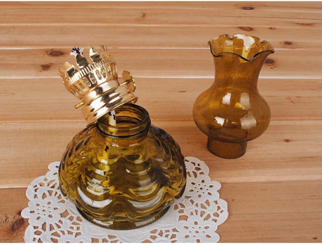 Petroleumlampe Craft Kleine Lampe Ölglas Petroleum Paar Petroleum Heizung Retro Nostalgie Outdoor Zelt Sturmlaterne