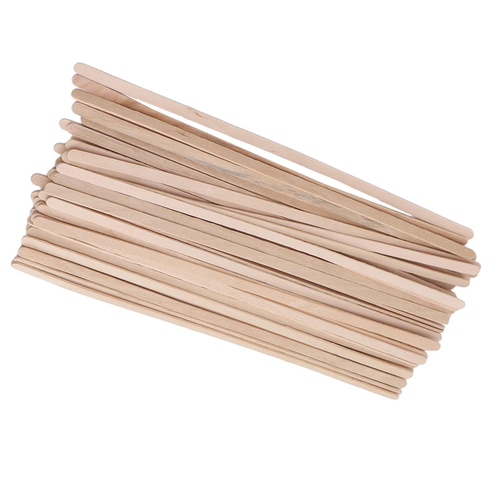 500Pcs Wooden Coffee Stirrers 7.5in Biodegradable Birchwood Convenient Sticks, Office Break Rooms, Parties, Cafes