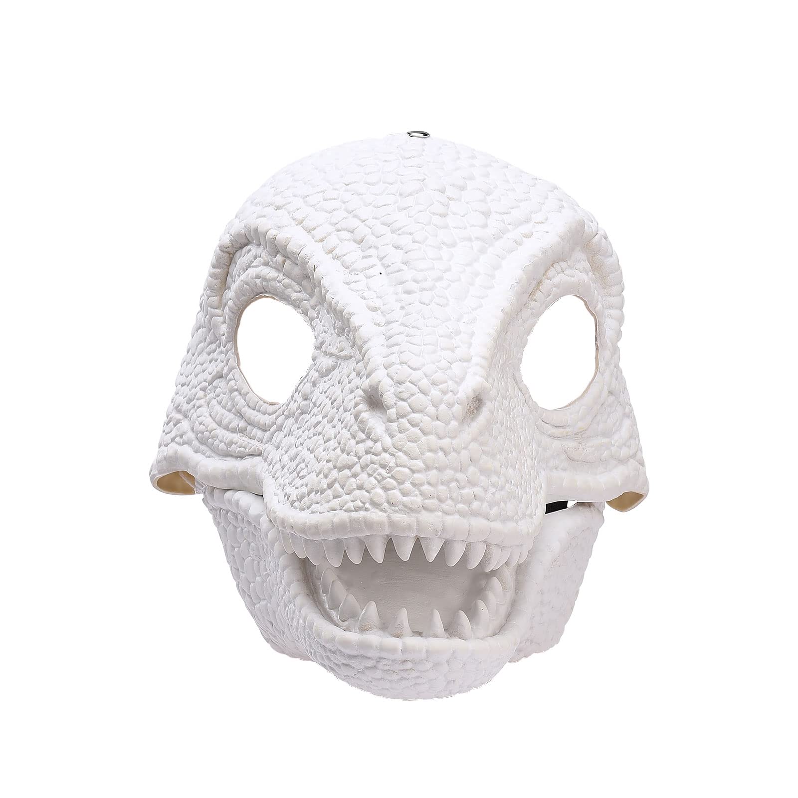 Maschera di Dinosauro Maschera di Halloween in Lattice Morbido Maschera Dino Mascella Mascella Movibile Testa di Dinosauro Tyrannosaurus Rex Maschera, Dinosauro Mouth Mouth
