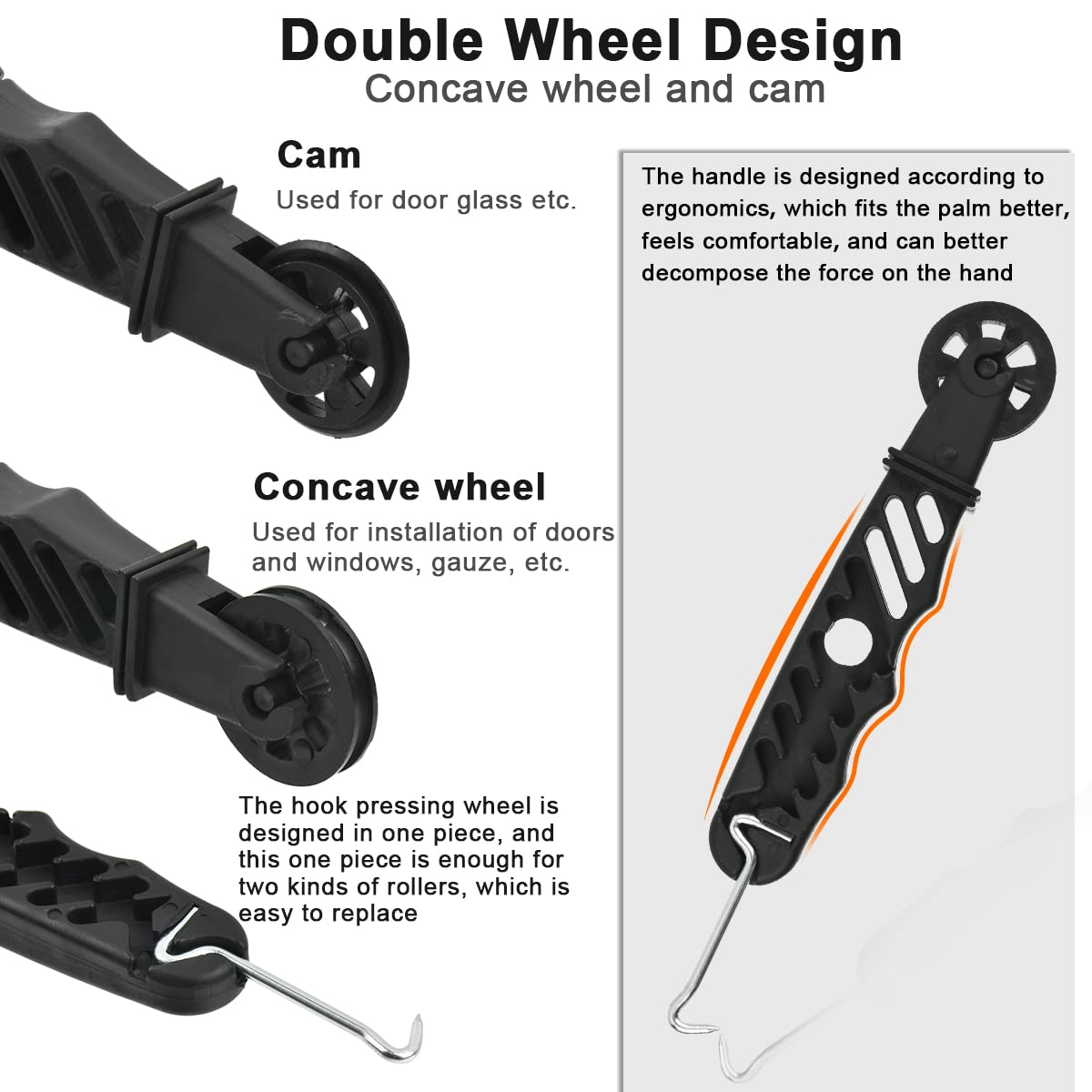 Filo Di Gomma Per Zanzariere ANNTIM - 10m, Nero, Ø5mm - Facile Da Installare - Foto 7