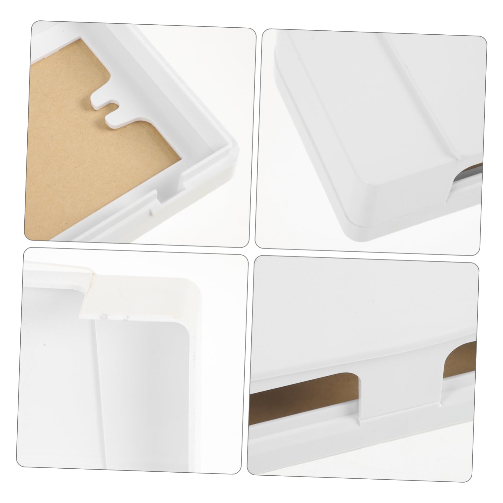 Bathroom Socket Waterproof Cover Outdoor Plug Covers Weatherproof Waterproof Socket Cover Outlet Cover for Home Improvement Outdoor Electrical Outlet Cover Shell White Plastic SOLUSTRE