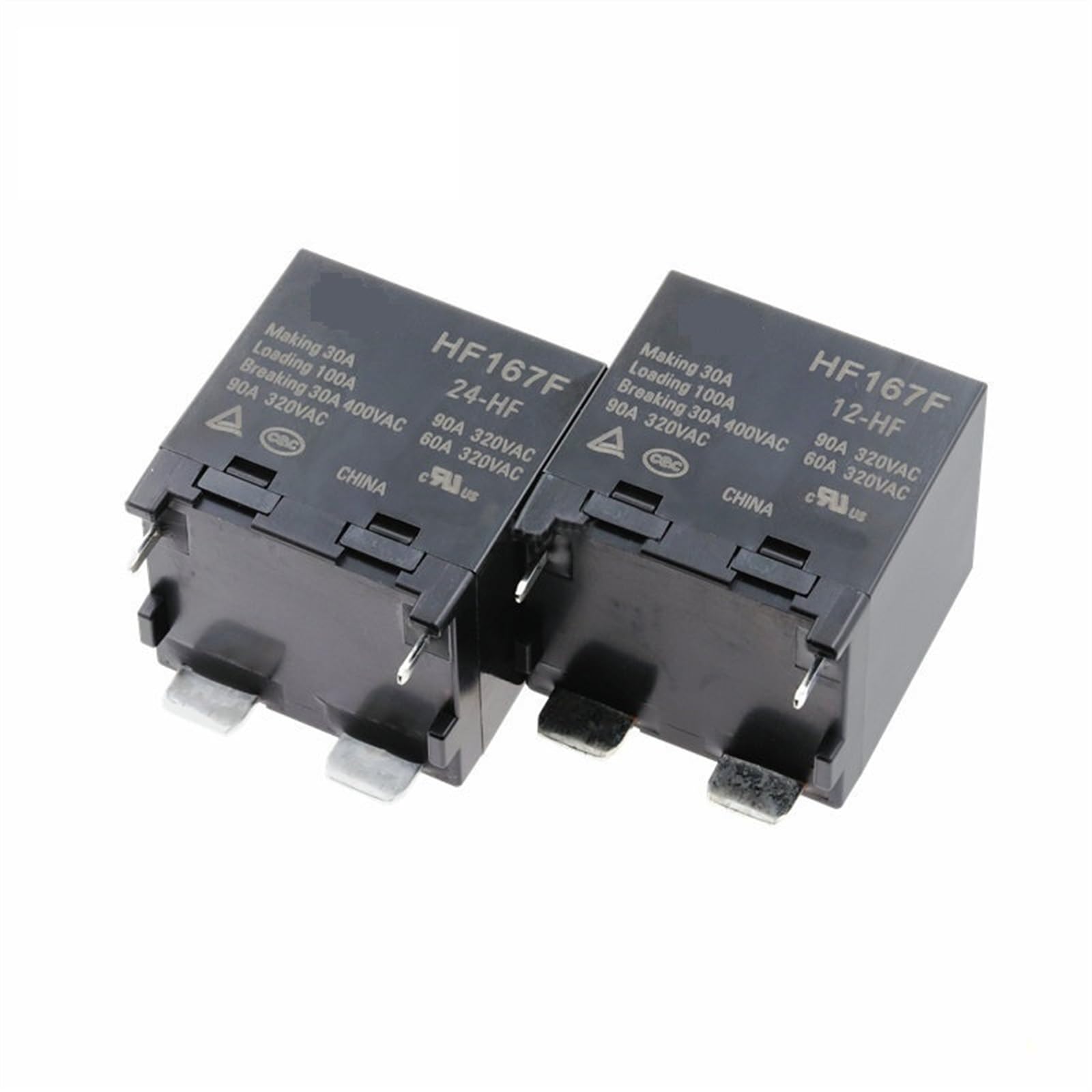 Relè Di Potenza HF 167F-12-HF 90A 12VDC | Relè Per Auto E Industriali X 1pz