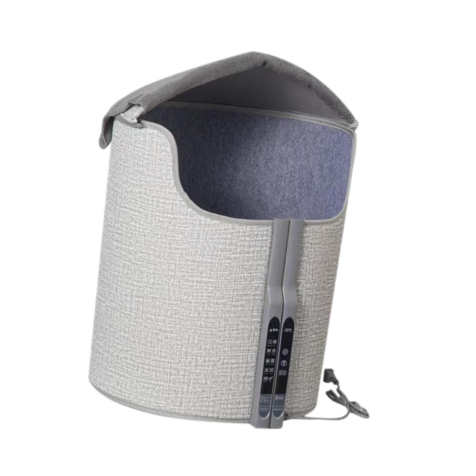 Calentador de piernas, calentador de pies, manta, funda, temporizador, calentador de piernas debajo del escritorio, calentador de tobillos para