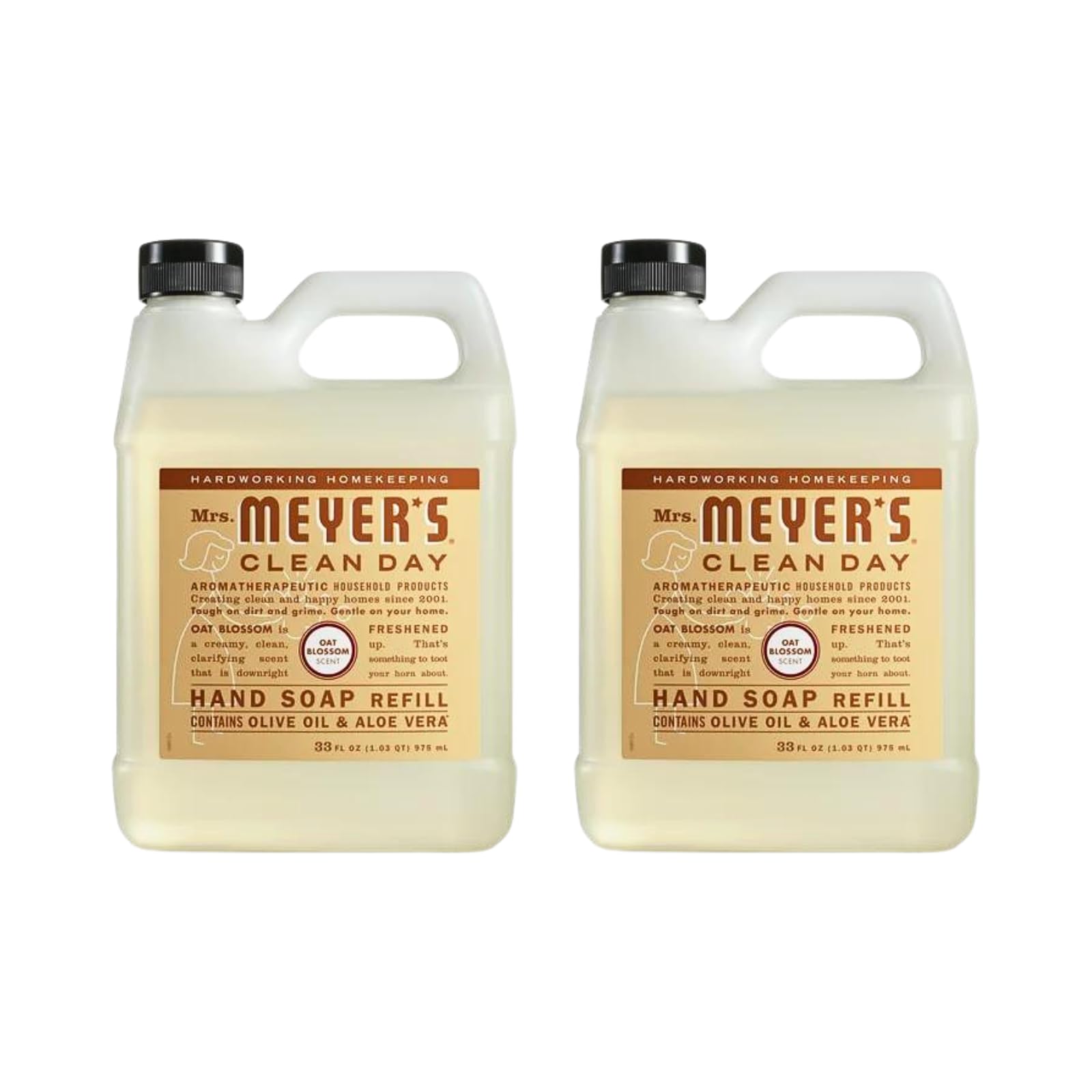 Mrs Meyers Liquid Hand Soap Refill Oat Blossom 33 Fl Desertcart