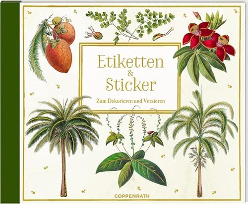 Stickerbuch: Etiketten und Sticker - Zum Dekorieren und Verzieren