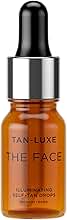 TAN-LUXE The Face - Gotas autobronceadas, medianas/oscuras (10 ml) para añadir gotas de bronceado al cuidado d