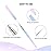 Liner Brush for Nails, 6Pcs Thin Nail Art Brushes Professional Nail Detail Brush for Gel Polish Sizes 5/7/9/11/15/25mm (Blue and Pink)
