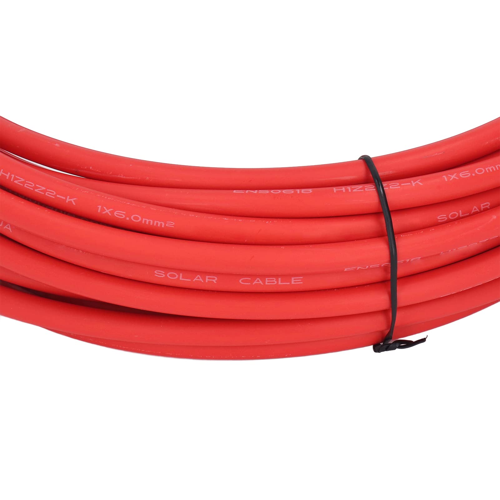 Przewód Panelu Słonecznego Kabel PV 6 mm² Miedź Cynowana XLPE Dwuwarstwowa Izolacja Odporność na korozję w Wysokich i Niskich Temperaturach Znamionowych 1500 V dla Falownika Panelu