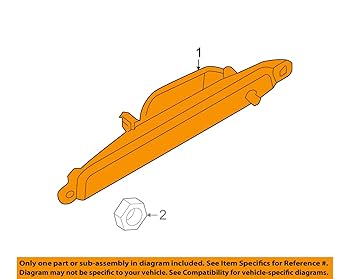 Amazon.com: Genuine Nissan Parts - Lamp Assy-Stop,High