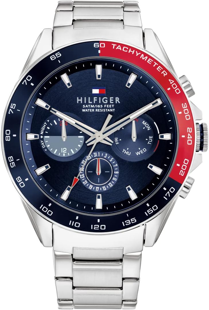 Tommy Hilfiger Men's Stainless Steel Quartz...