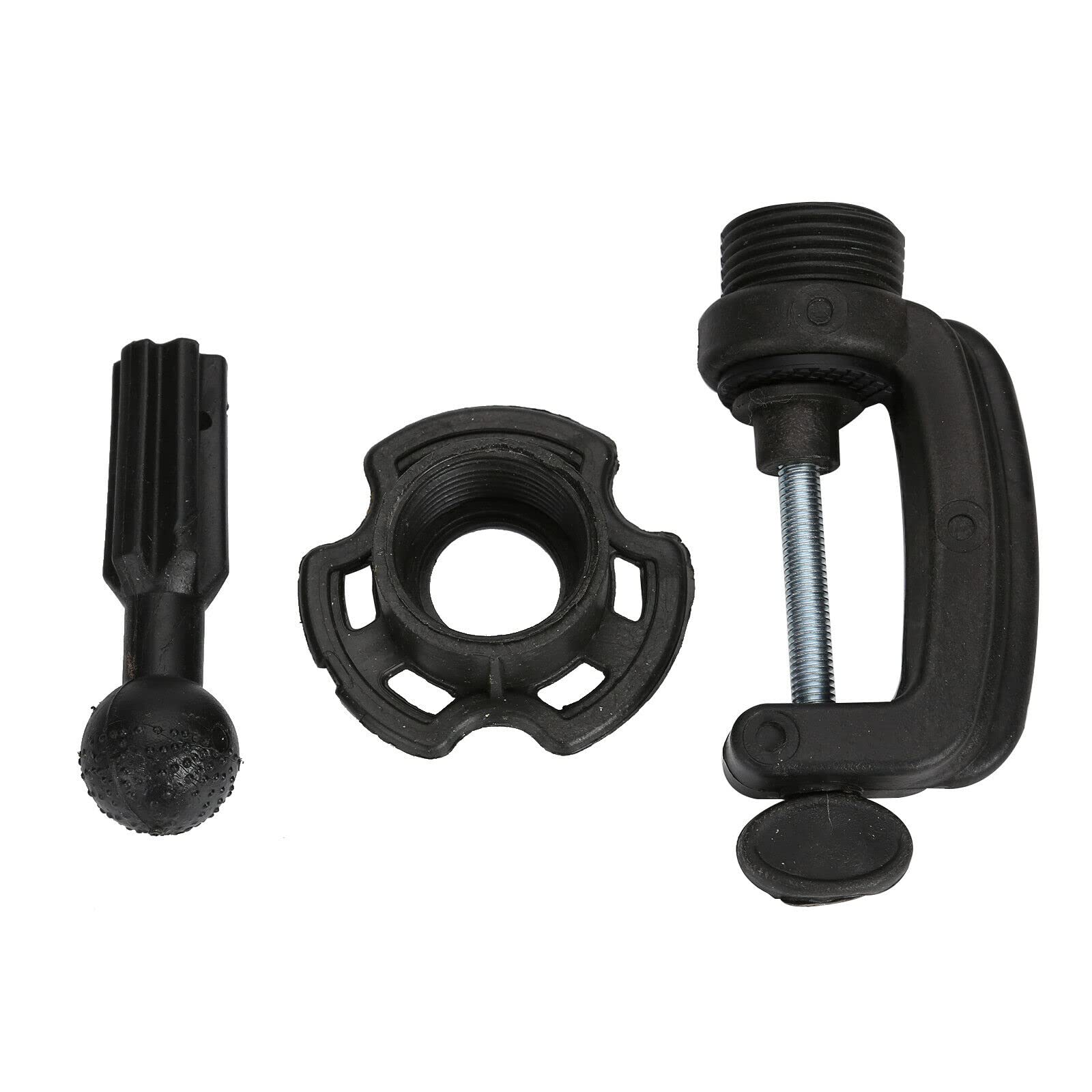 Trintion Frisierkopf Trainingsköpfe Übungskopf Friseur 24" Synthetik Haar Trainingskopf Frisurenkopf Puppenkopf Frisierkopf Halter mit DIY Haar Zubehör Styling Set
