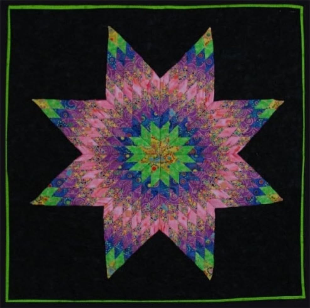 Paper Pieces Little Lone Star - Patrón de piezas de papel inglés