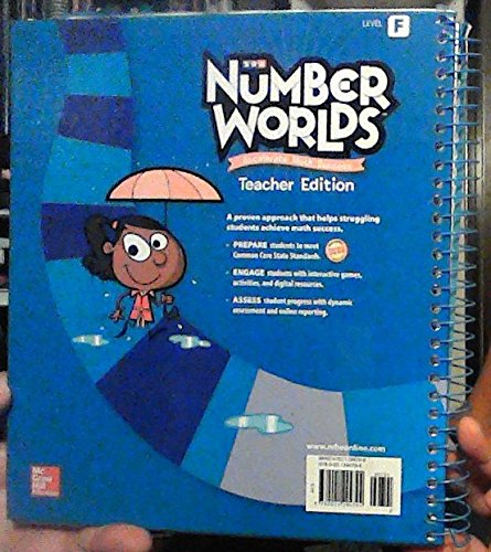 Number Worlds, Level F Teacher Edition 0021294798 Book Cover