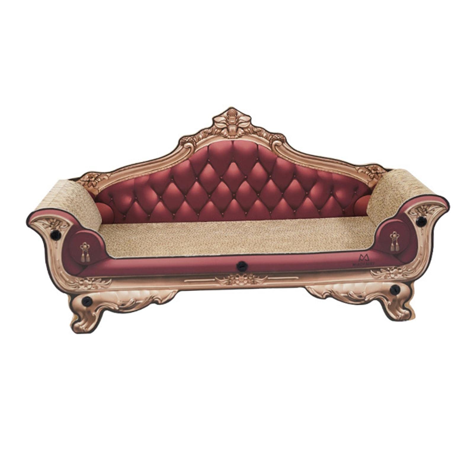 Cat Scratcher Wellpappe Kratzbett für Katzen Lounger Kratzunterlage Cats Toys Scratch Pad Board für, Interaktives Möbelstück