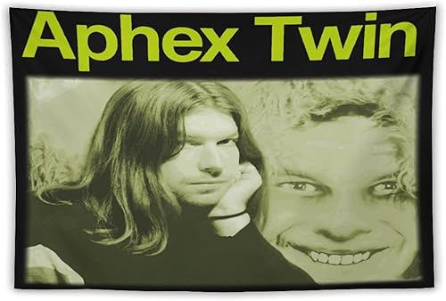 JIWANMALA Aphex - Tapiz de música individual para colgar en la pared, divertidos tapices pequeños de 40 x 60 pulgadas, manta de pared, bandera de disponible en Yaxa Venezuela