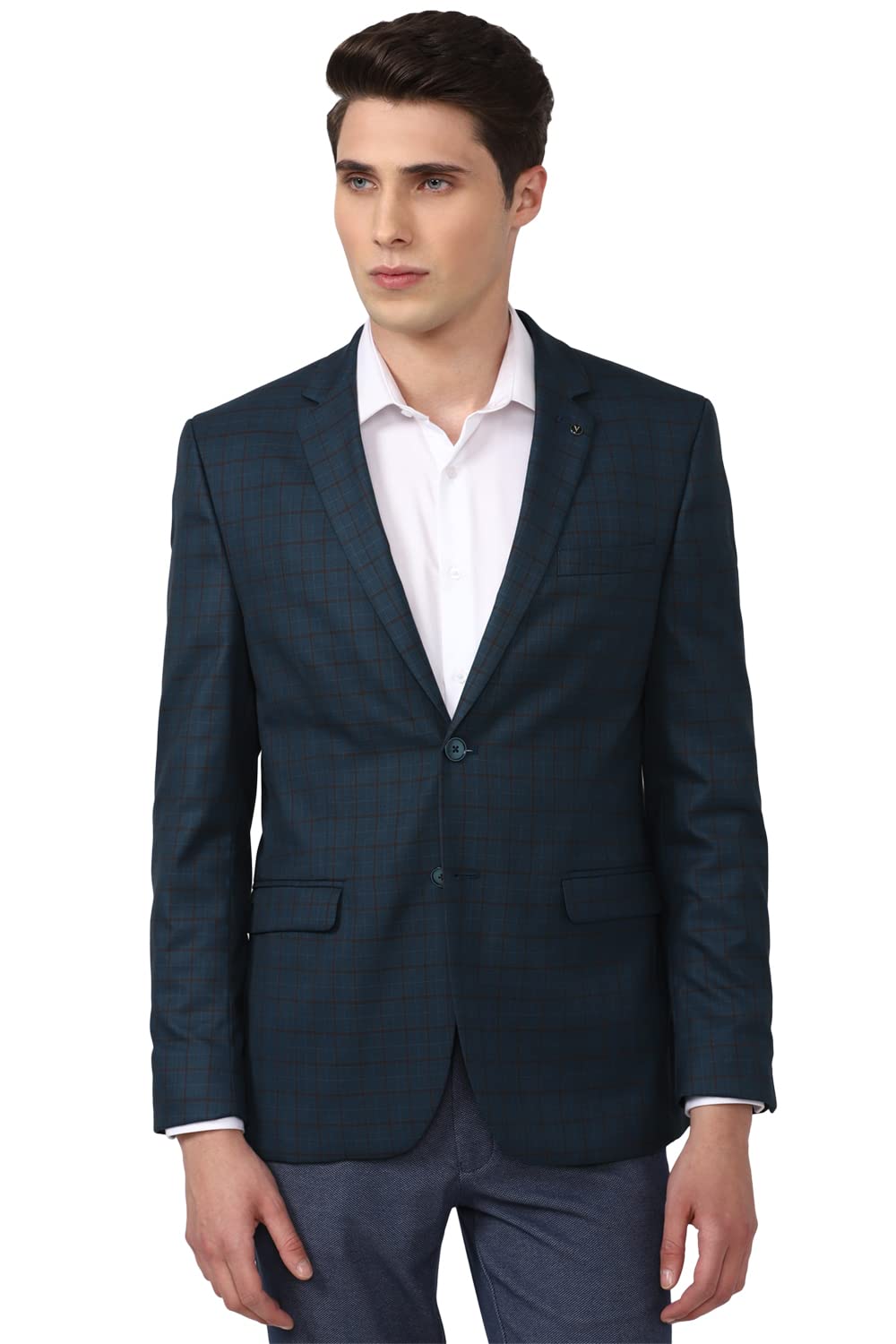 van heusen Men's Single Breasted-2 Button Slim Blazer-picture-39