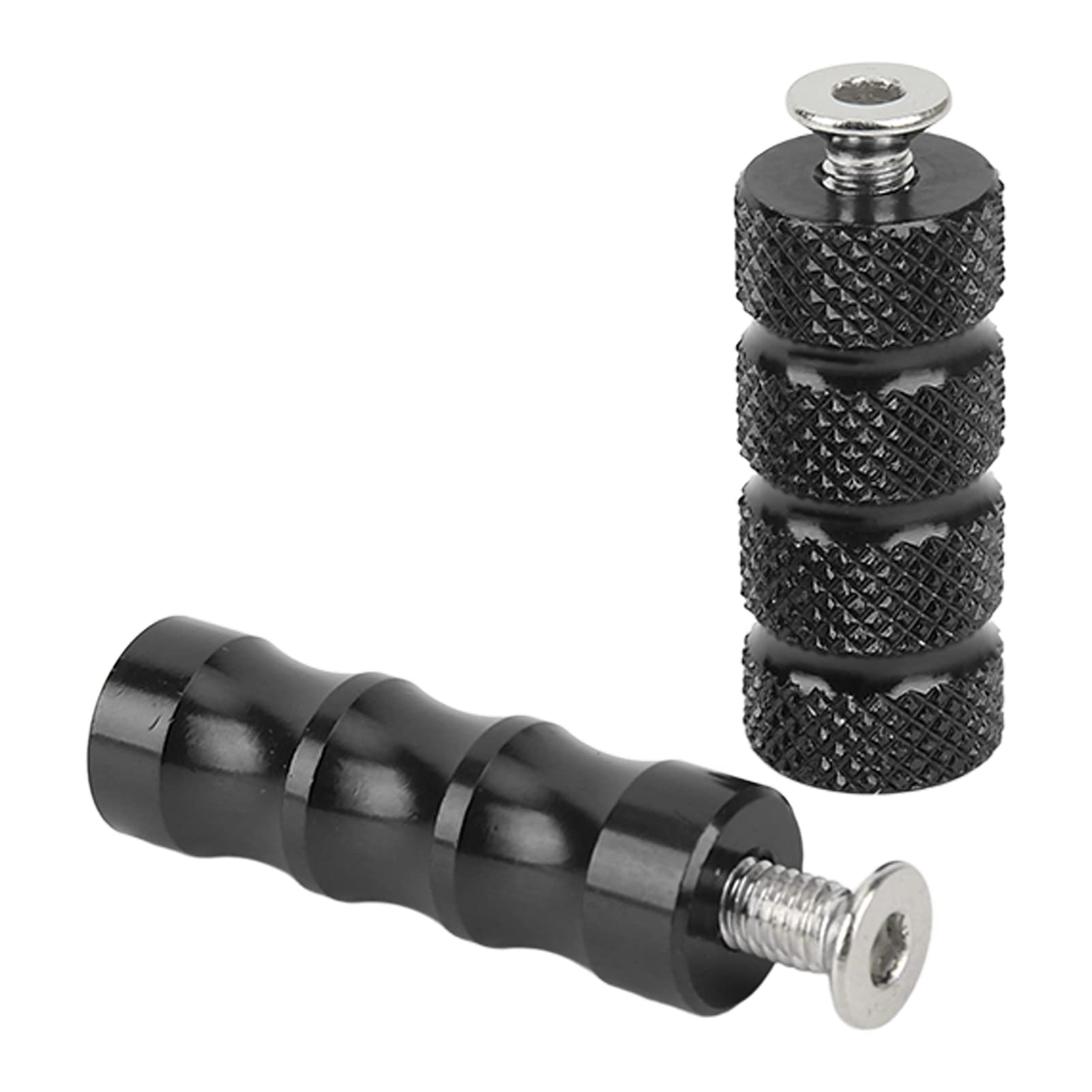 Wyścigi Motocyklowe Dźwignia Zmiany Biegów Peg Wygodne Poszycie pedał Hamulca Motocyklowego Szorstka Prawa Strona Hamulca dla M6 6mm śruby Mocujące (Czarny)