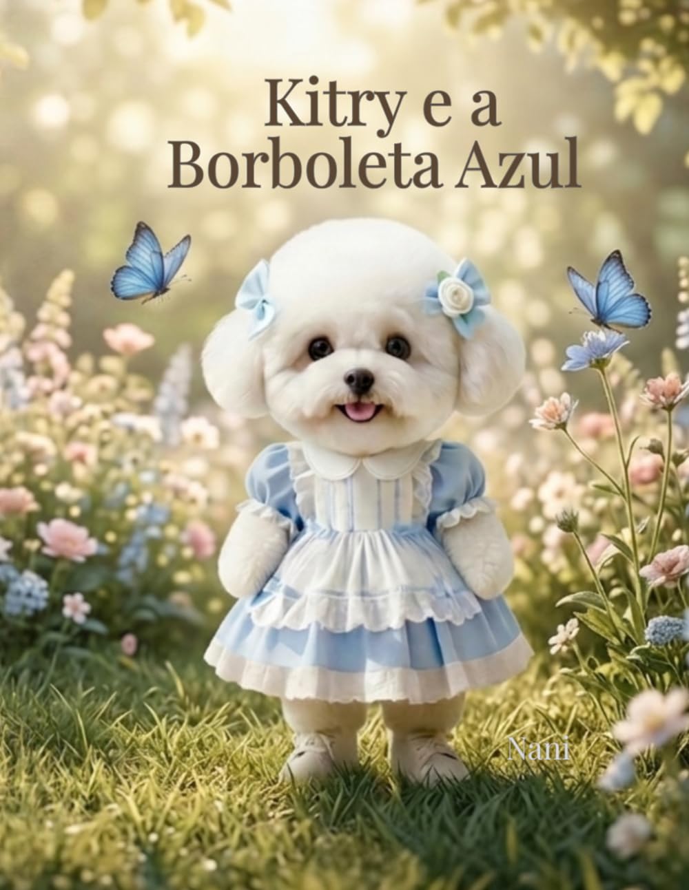 Kitry e a Borboleta Azul (Kitry no Jardim)