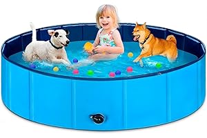 Foldable Dog Pool for Summer Parties