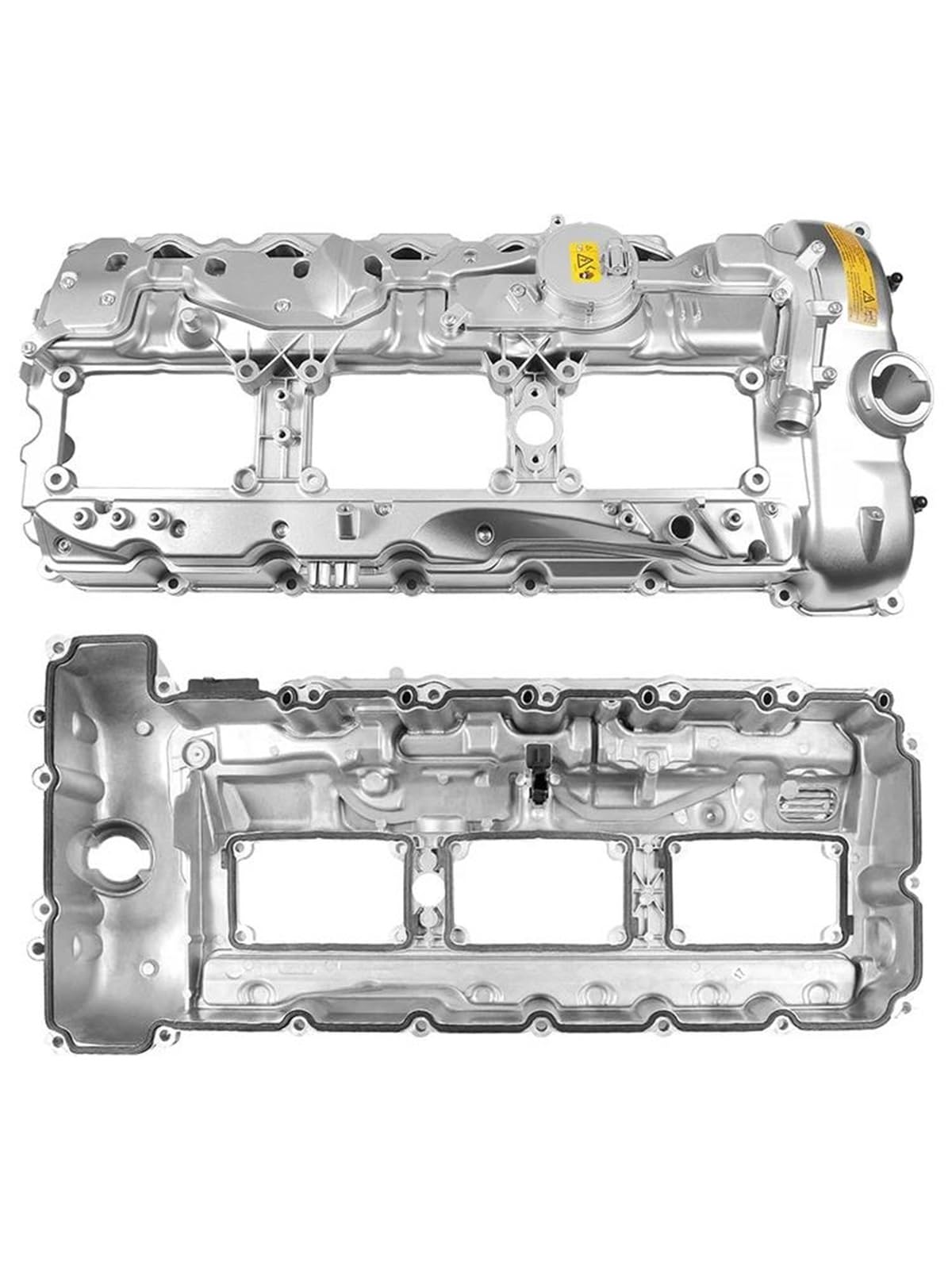 Coperchio valvola auto Coperchio Valvola Motore In Alluminio Con Guarnizione E Bulloni Per BMW Per 135i 335i 535i 640i 740i 535ix Drive X3 X5 X6 N55 3.0L coperchio punterie