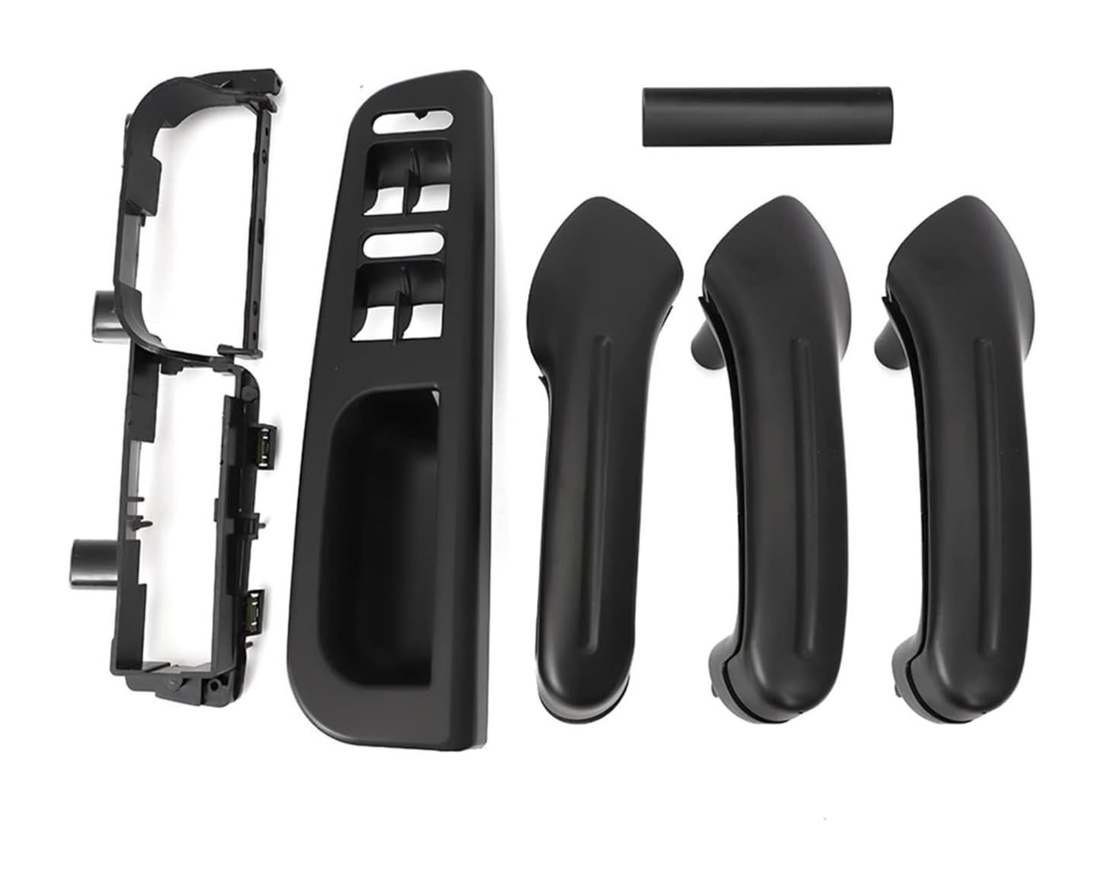 RORLL for VW for B&ORA for Golf 4 MK4 for 1999 2000 2001 2002 2003 2004 2005 2006 2007 LHD Car Interior Door Handle Armrest Car Interior Door Handle(4door 6pcs)