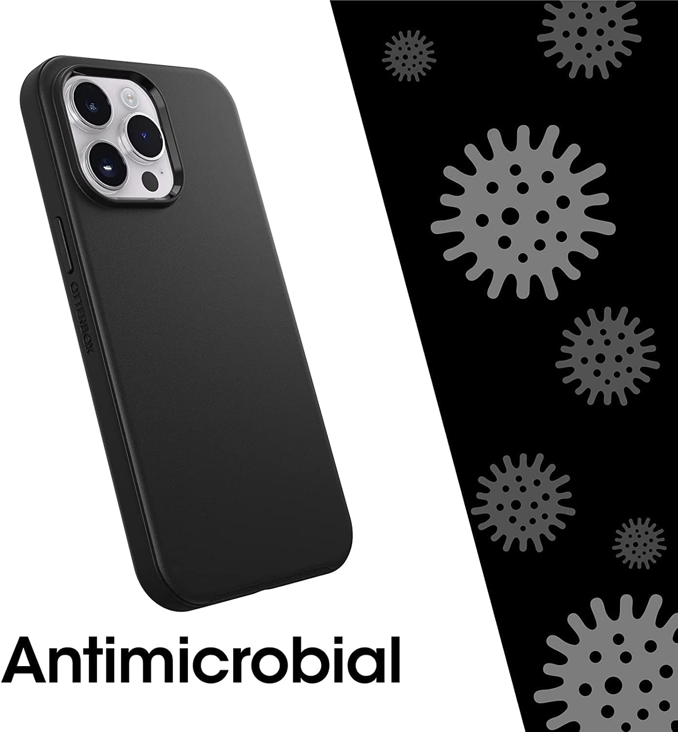OtterBox Symmetry Series+ Antimicrobial Case with MagSafe for iPhone 14 Plus (ONLY) Dark Night