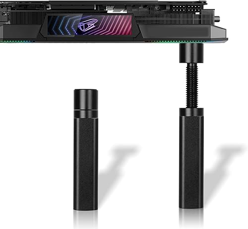 Soporte de GPU, soporte de tarjeta gráfica de altura ajustable, soporte de tarjeta gráfica de computadora de escritorio, PC telescópica, soporte de