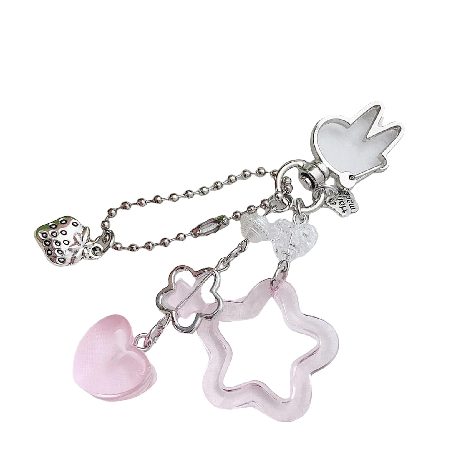 Kalttoy A Decorative Star Holder With Sturdy Crylic Materials Sturdy Lloy Keyring Ccessory For Long Lasting Shines Lloy Resin Keychain Charm