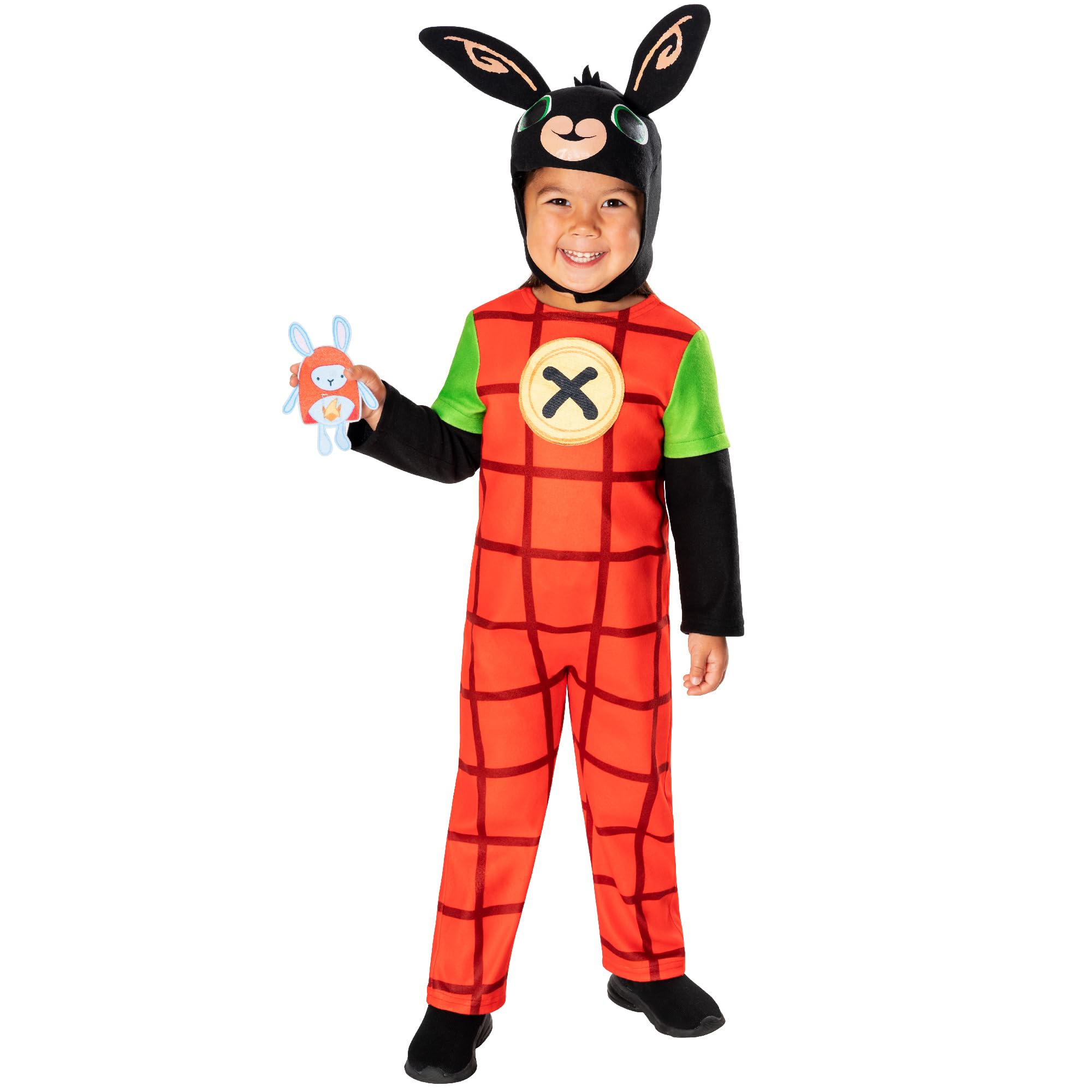 Rubies Offiziell Bing Deluxe Kinderkostüm, Verkleidung für Kinder, Halloween