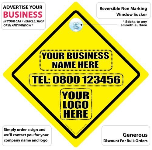 Custom Magnetic Signs For Cars | Truck & Van Magnet Signs From $3.50