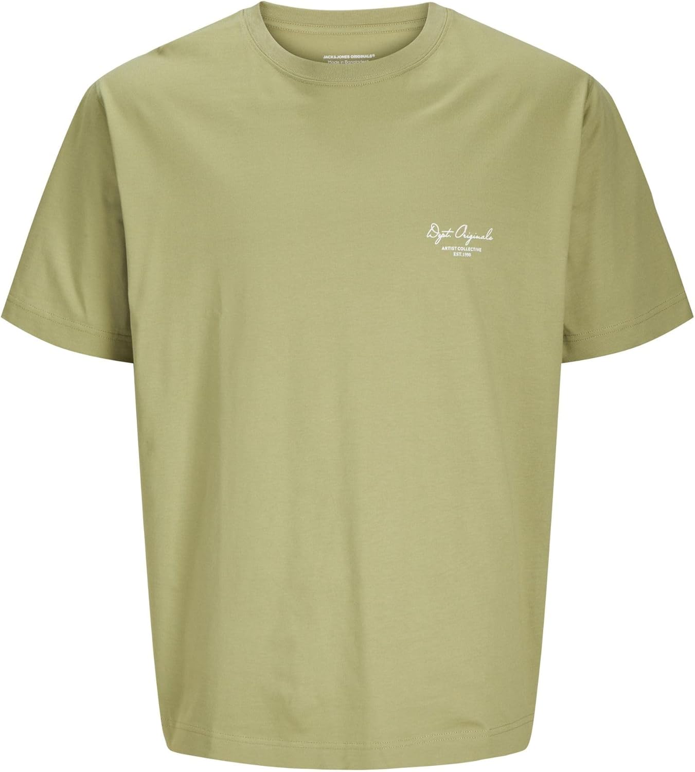 Jack & Jones Islington Branding Erkek Beyaz Tişört (12273157-BW