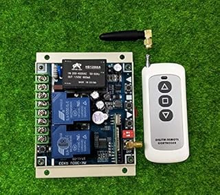 30A Relay AC 220V 380V 2 CH RF Wireless Remote Control Switch Rolling Doors/Garage Doors/Electric Curtains - (Voltage: 220V)