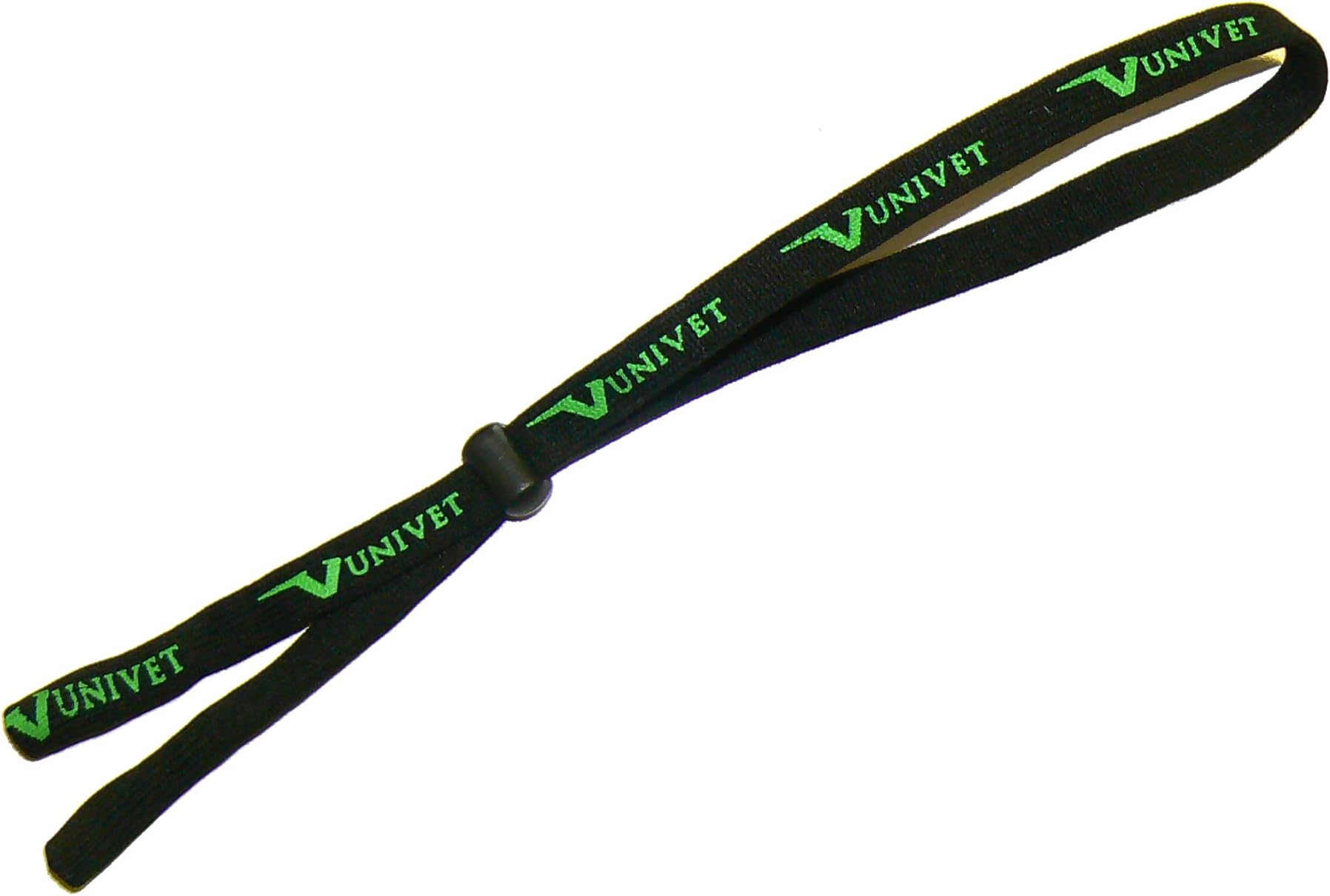 Univet Safety Glasses Black Neck Cord